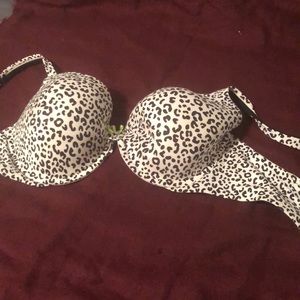 Leopard Bra (36DD)